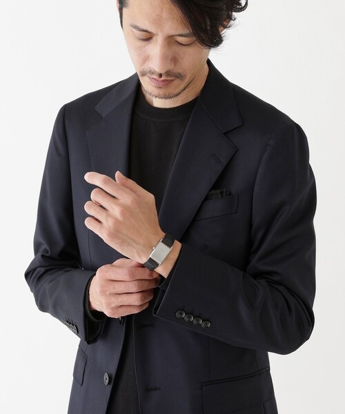 TAKEO KIKUCHI（タケオキクチ）の「【THE FLAGSHIP】ウォッチ型ブレスレット（ブレスレット・メンズ・ボルドー/ブラック・00）」の12枚目の写真