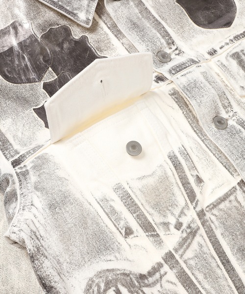 MASU（エムエーエスユー）の「"MASU BOYS" EMBLEM DENIM JACKET（デニムジャケット・メンズ・シルバー・46/48）」の6枚目の写真