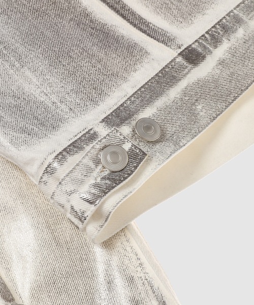 MASU（エムエーエスユー）の「"MASU BOYS" EMBLEM DENIM JACKET（デニムジャケット・メンズ・シルバー・46/48）」の7枚目の写真