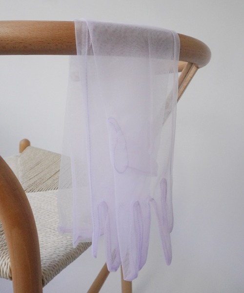 Port（ポート）の「【 Port / ポート 】 シアー ロング グローブ（手袋・レディース・ホワイト/グリーン/ピンク/レッド/パープル/ブラック・FREE）」の8枚目の写真