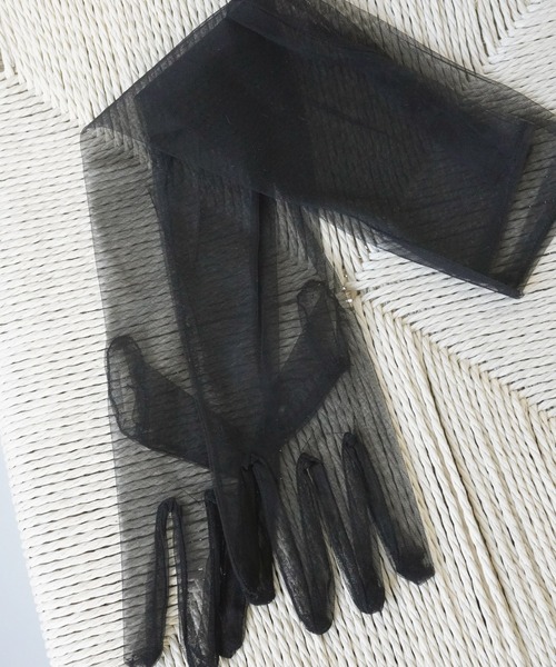 Port（ポート）の「【 Port / ポート 】 シアー ロング グローブ（手袋・レディース・ホワイト/グリーン/ピンク/レッド/パープル/ブラック・FREE）」の12枚目の写真