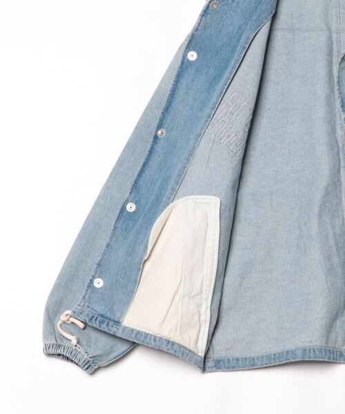 Champion(チャンピオン)の「【Champion/チャンピオン】直営限定コレクション メンズ コーチジャケット(その他アウター・メンズ・ブルー系その他2/ブルー系その他・SMALL/MEDIUM/LARGE/X-LARGE)」の4枚目の写真