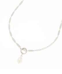【夏SALE/パーツ取り外し可】淡水パールネックレス