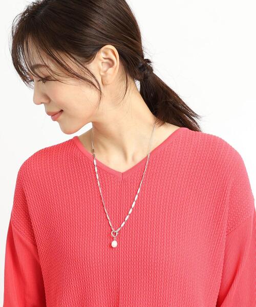 Reflect(リフレクト)の「【夏SALE/パーツ取り外し可】淡水パールネックレス(ネックレス・レディース・シルバー/ゴールド・00)」の3枚目の写真