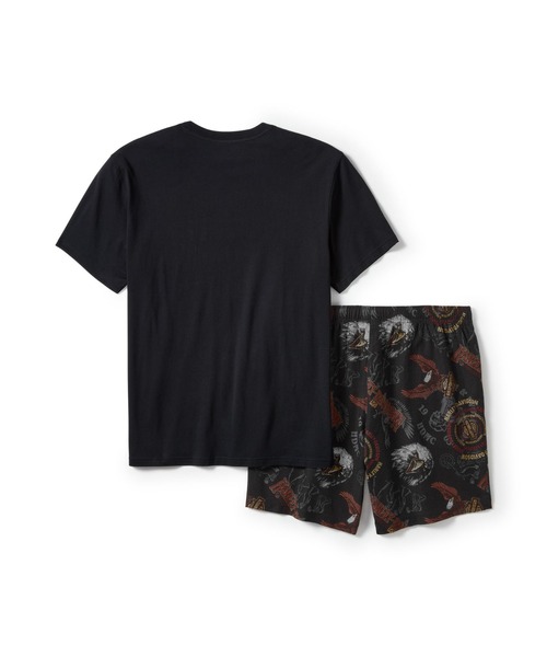 Harley-Davidson（ハーレーダビッドソン）の「80年代タンク・パジャマ・ショーツセット（Tシャツ/カットソー・メンズ・ブラック系その他・X-LARGE/LARGE/MEDIUM/SMALL）」の2枚目の写真