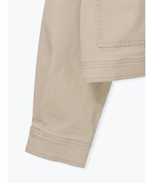 Te chichi TERRASSE（テチチテラス）の「クロップドジャケット(セットアップ可)《2025spring catalog item》（ノーカラージャケット・レディース・ブルー/ネイビー/ベージュ・F）」の22枚目の写真