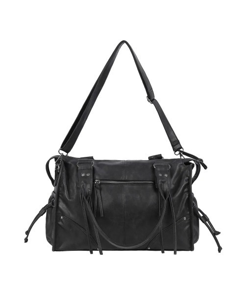 【FANCY CLUB】Belted washed leather bag ★韓国人気★ 追跡付 A'GEM/9 × .kom 『 FANCY CLUB/ファンシークラブ』 BELTED