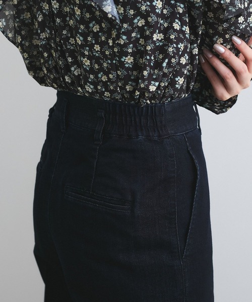 VIS（ビス）の「グリッターワイドデニムパンツ（デニムパンツ・レディース・ネイビー/ブルー系その他4・S/M）」の10枚目の写真