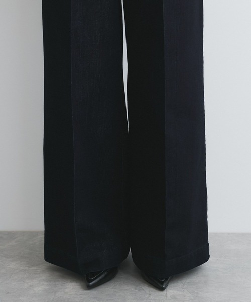 VIS（ビス）の「グリッターワイドデニムパンツ（デニムパンツ・レディース・ネイビー/ブルー系その他4・S/M）」の11枚目の写真