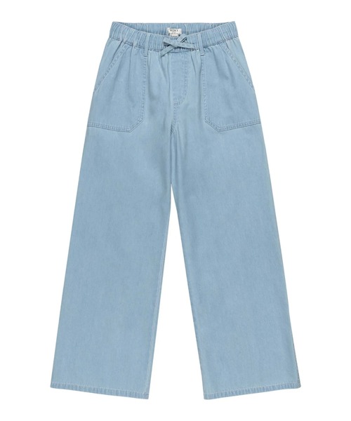 ROXY(ロキシー)の「SEASIDE VIEW RG /ロキシーキッズコットンロングパンツ(その他パンツ・キッズ・ブルー・130/140/150/110)」の2枚目の写真