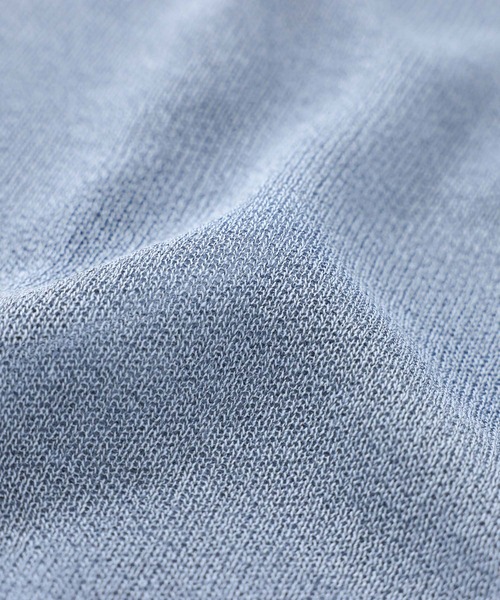 kOhAKU（コハク）の「『レースアップシアーニット』（ニット/セーター・レディース・ブラック/ブルー・2/1）」の20枚目の写真