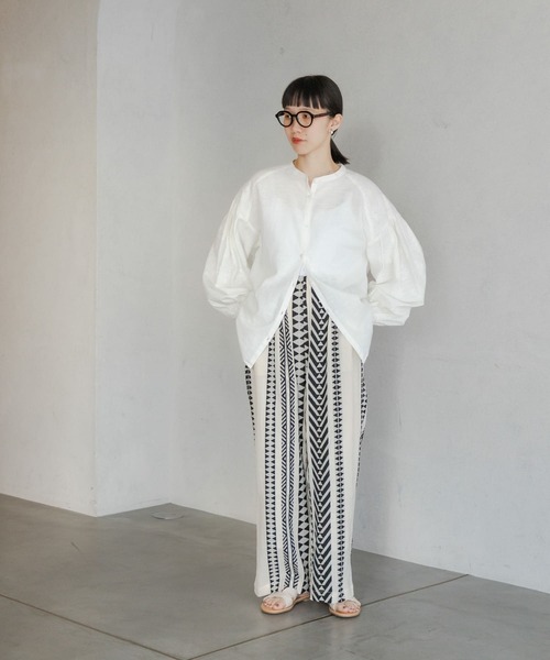 URBAN RESEARCH DOORS(アーバンリサーチドアーズ)の「ジャガード柄イージーパンツ(その他パンツ・レディース・ナチュラル・MEDIUM)」の16枚目の写真