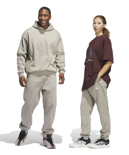 adidas BASKETBALL FLEECE JOGGER（アディダス バスケットボール フリースジョガー（ジェンダーニュートラル））