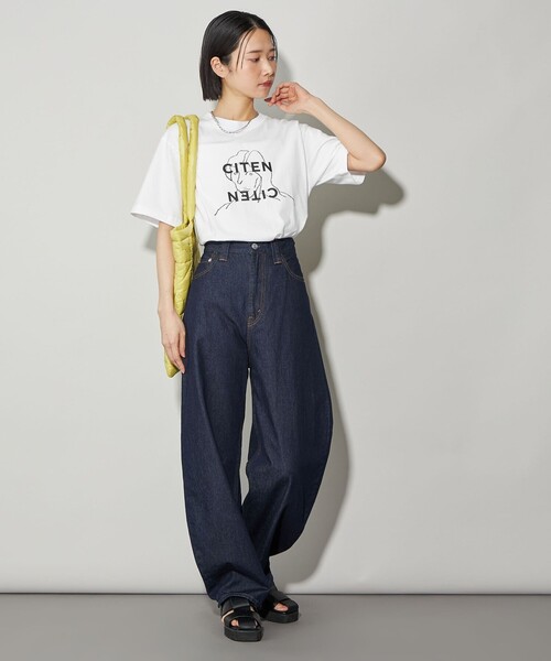 CITEN（シテン）の「＜CITEN＞CONVENIENCE YOUNG × CITEN グラフィックT シテン（Tシャツ/カットソー・レディース・ブラック/ライトピンク/ホワイト・S/M）」の5枚目の写真