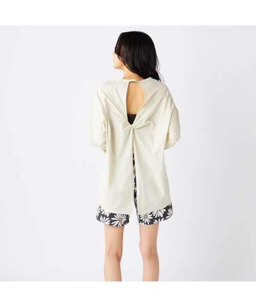 Ocean Pacific（オーシャンパシフィック）の「Ocean Pacific オーシャンパシフィック ブランド ロゴ バック タック入り UVカット 長袖 Tシャツ ロンT ラッシュガード（Tシャツ/カットソー・レディース・ベージュ/ブルー/グレー/ホワイト・M/L/LL）」の15枚目の写真