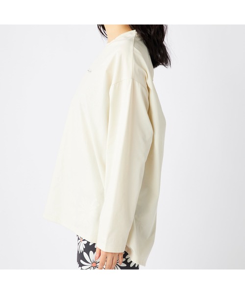 Ocean Pacific（オーシャンパシフィック）の「Ocean Pacific オーシャンパシフィック ブランド ロゴ バック タック入り UVカット 長袖 Tシャツ ロンT ラッシュガード（Tシャツ/カットソー・レディース・ベージュ/ブルー/グレー/ホワイト・M/L/LL）」の17枚目の写真