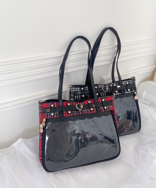 kina one ribbon bag ギンガムチェック クロ kina one ribbon bag ギンガムチェック クロ - メルカリ