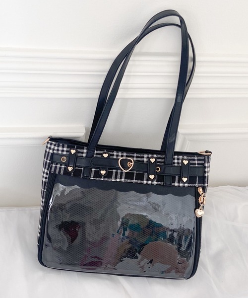 FUCKTHATNERDSHOP ショルダーバッグ　チェック STYLEBLOCK ショルダーバッグ バッグ チェック柄ショルダー