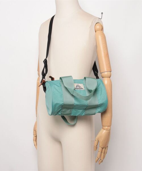 GREGORY(グレゴリー)の「ドラムバッグミニ DRUM BAG MINI オーシャングリーン(ドラムバッグ・メンズ・グリーン系その他・ONE SIZE)」の2枚目の写真
