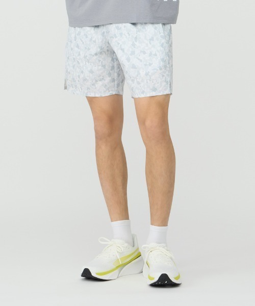 TIGORA（ティゴラ）の「ティゴラ TIGORA ランニング ショーツ マルチポケット(太腿丈)（その他パンツ・メンズ・ホワイト×グレー/ブラック/グリーン系その他/ブラック×グレー/ダークブルー/グリーン・S/L/LL/M）」の2枚目の写真