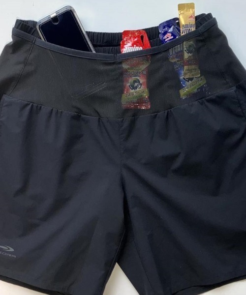 TIGORA（ティゴラ）の「ティゴラ TIGORA ランニング ショーツ マルチポケット(太腿丈)（その他パンツ・メンズ・ホワイト×グレー/ブラック/グリーン系その他/ブラック×グレー/ダークブルー/グリーン・S/L/LL/M）」の17枚目の写真