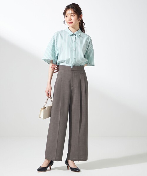 ANY SIS(エニィスィス)の「【洗える】ペタルスリーブ シャツ(シャツ/ブラウス・レディース・スカイブルー系1/ライトグリーン系1/ピンク系1/ホワイト系1・2)」の13枚目の写真