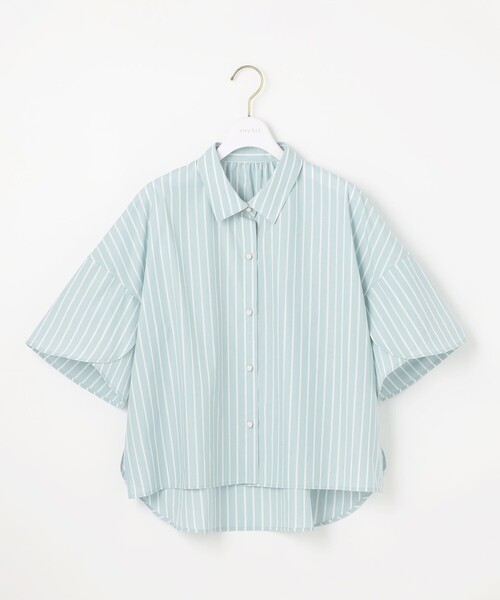ANY SIS(エニィスィス)の「【洗える】ペタルスリーブ シャツ(シャツ/ブラウス・レディース・スカイブルー系1/ライトグリーン系1/ピンク系1/ホワイト系1・2)」の16枚目の写真