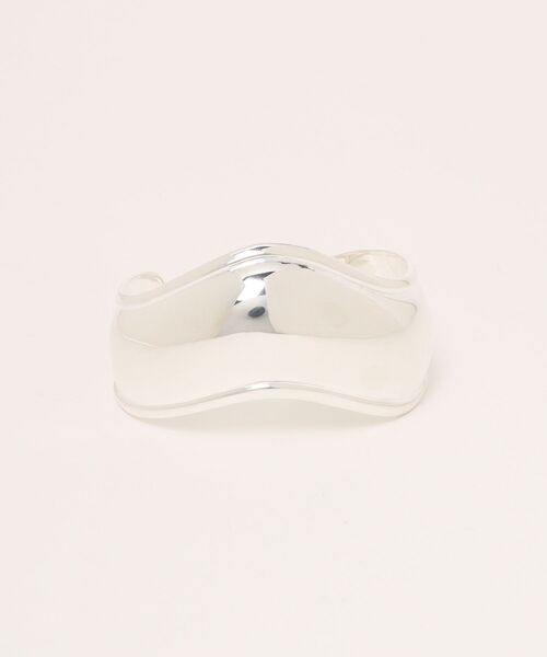 JAMIRAY / ジャミレイ】WAVY SILVER BANGLE（バングル/リストバンド