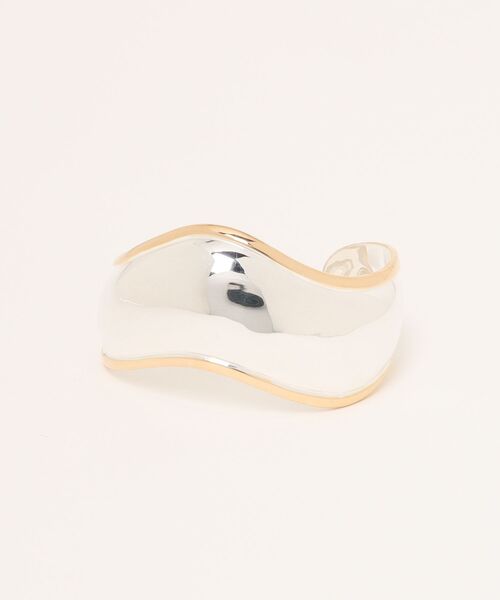 JAMIRAY（ジャミレイ）の「【JAMIRAY / ジャミレイ】WAVY SILVER BANGLE（バングル/リストバンド・レディース・シルバー/ゴールド・ONE SIZE）」の11枚目の写真