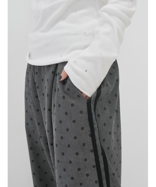 イエナ　新品未使用　完売　ドット　パンツ　グレー 82380214_2_d_240.jpg