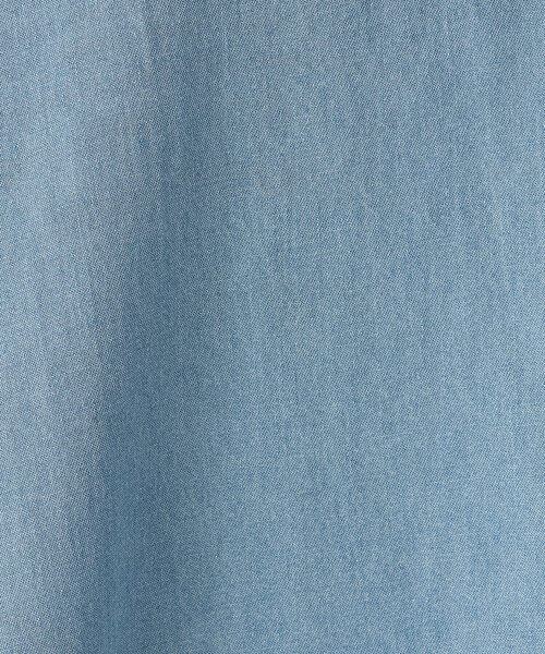 ONIGIRI(オニギリ)の「デイリーリラックスワンピース デニム(ワンピース・レディース・ネイビー/サックスブルー・MEDIUM)」の18枚目の写真