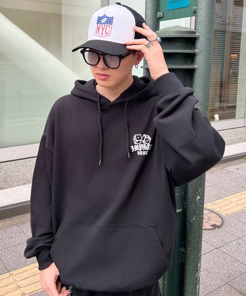 schott(ショット)の「【SCHOTT/ショット】メッシュロゴストリートキャップ(キャップ・メンズ・ブラウン/ホワイト・ONESIZE)」の13枚目の写真