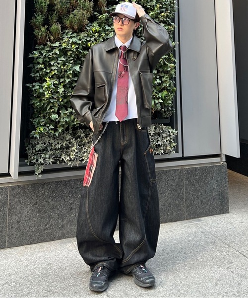 schott(ショット)の「【SCHOTT/ショット】メッシュロゴストリートキャップ(キャップ・メンズ・ブラウン/ホワイト・ONESIZE)」の11枚目の写真