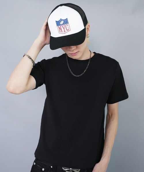 schott(ショット)の「【SCHOTT/ショット】メッシュロゴストリートキャップ(キャップ・メンズ・ブラウン/ホワイト・ONESIZE)」の9枚目の写真