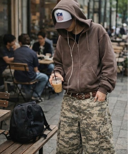 schott(ショット)の「【SCHOTT/ショット】メッシュロゴストリートキャップ(キャップ・メンズ・ブラウン/ホワイト・ONESIZE)」の14枚目の写真