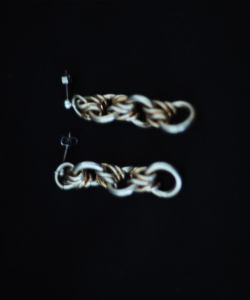 et.UNiVER(エトユニベール)の「Antique ring pias(ピアス(両耳用)・レディース・シルバー・FREE)」の12枚目の写真