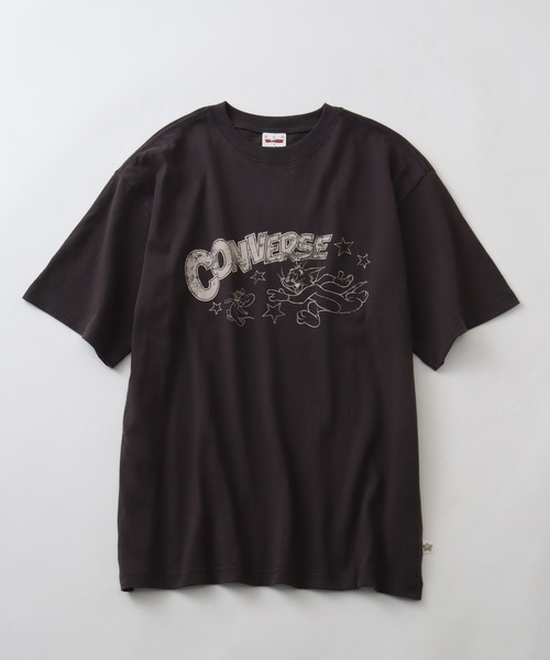 CONVERSE（コンバース）の「【Tom & Jerry/トム & ジェリー】×【CONVERSE/コンバース】 コラボプリント ヴィンテージライク オーバーサイズ 半袖Tシャツ（Tシャツ/カットソー・レディース・ホワイト系その他/ブラック系その他2/ブラック系その他/ホワイト系その他2・M/L）」の17枚目の写真