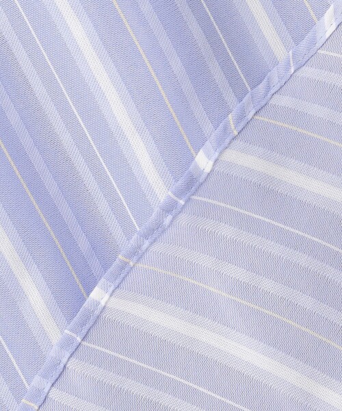 J.PRESS Ladies(J.プレス レディス)の「【洗える】SHEERストライプ ペプラム シャツ ブラウス(シャツ/ブラウス・レディース・ホワイト系1/サックスブルー系1・XS)」の18枚目の写真