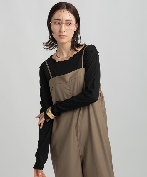 GEORGE'S(ジョージズ)の「メロウカットソー(Tシャツ/カットソー・レディース・ピンク/パープル/オフホワイト/ブラック・SMALL/MEDIUM)」の2枚目の写真