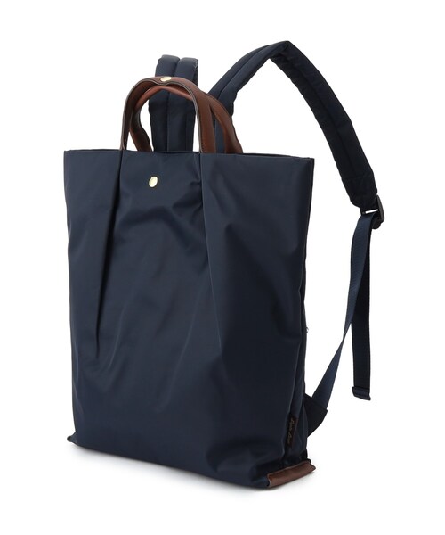 Ober Tashe(オーバータッシェ)の「肩楽撥水ナイロン A4トート型リュック(バックパック/リュック・レディース・グレー/ブラック/ブラウン系/ブルー系その他・FREE)」の13枚目の写真