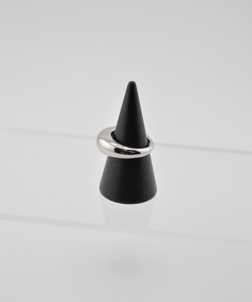 BROTHERHOOD（ブラザーフッド）の「【earyear】Luna Dome design peti Volume Ring（リング・レディース・シルバー/ゴールド・MEDIUM/SMALL/LARGE）」の9枚目の写真