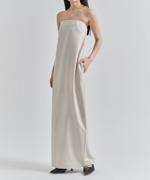 ワンピース louren back tie cocoon bare dress back tie cocoon bare dress – louren store