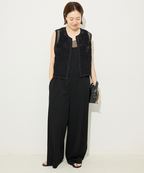 接触冷感》Albini キャミサロペット（サロペット/オーバーオール