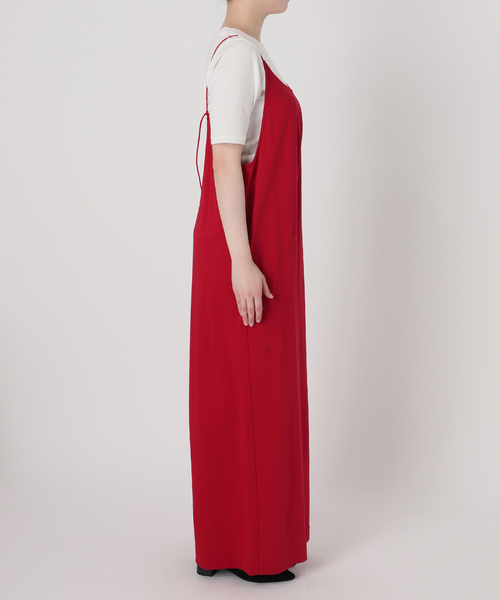 接触冷感》Albini キャミサロペット（サロペット/オーバーオール