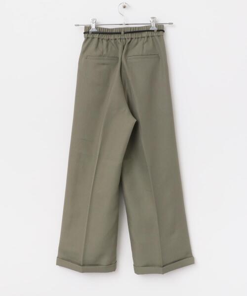 ITEMS URBANRESEARCH（アイテムズ アーバンリサーチ）の「ベルト付きパンツ（その他パンツ・レディース・カーキ/ライトベージュ/ブラウン・FREE）」の20枚目の写真