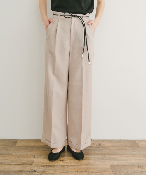 セール】ベルト付きパンツ（その他パンツ）｜ITEMS