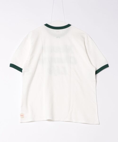 HOLLYWOOD RANCH MARKET(ハリウッドランチマーケット)の「ガーゼウラケ NEVER CHANGE リンガーTEE(Tシャツ/カットソー・メンズ・グリーン・X-SMALL/SMALL/MEDIUM/LARGE/X-LARGE)」の8枚目の写真