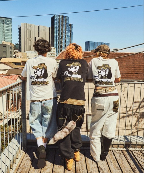 centimeter（センチメーター）の「Camo CMT ruler sweat pants（スウェットパンツ・メンズ・ブラック/杢グレー・MEDIUM/LARGE/X-LARGE）」の3枚目の写真