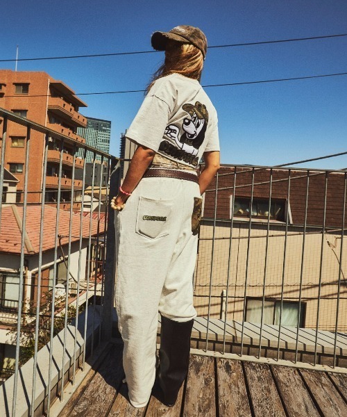 centimeter（センチメーター）の「Camo CMT ruler sweat pants（スウェットパンツ・メンズ・ブラック/杢グレー・MEDIUM/LARGE/X-LARGE）」の7枚目の写真