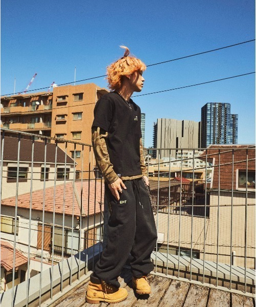 centimeter（センチメーター）の「Camo CMT ruler sweat pants（スウェットパンツ・メンズ・ブラック/杢グレー・MEDIUM/LARGE/X-LARGE）」の8枚目の写真